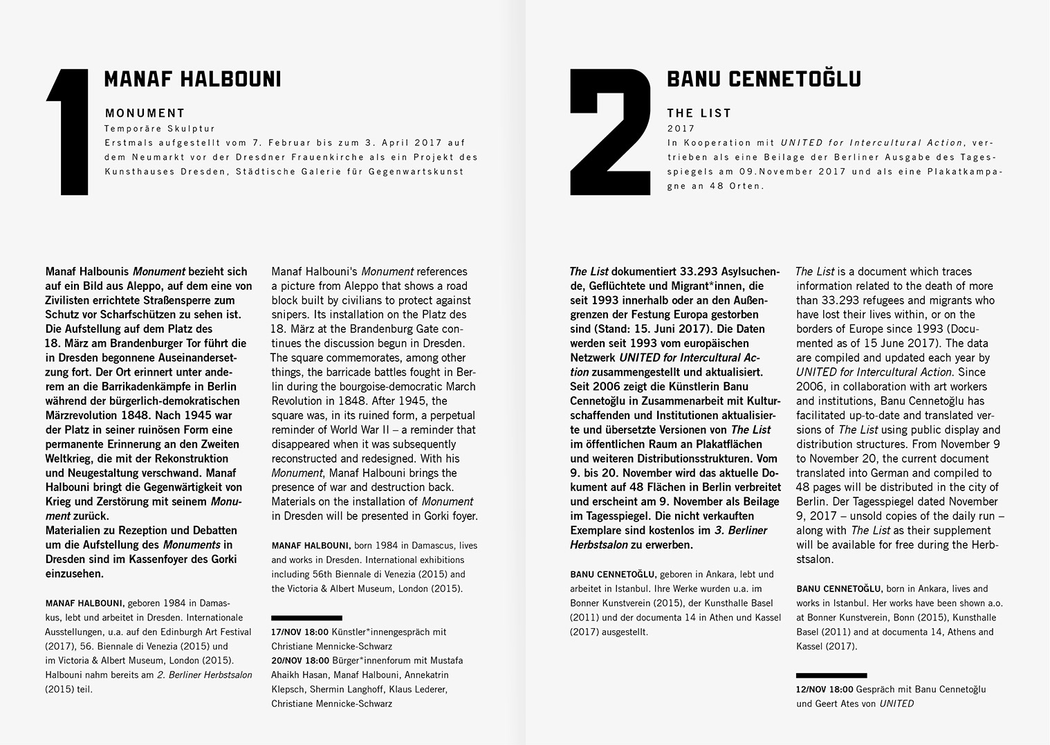 julia marquardt maxim gorki theater 3. berliner herbstsalon ausstellung exhibition grafik graphic design