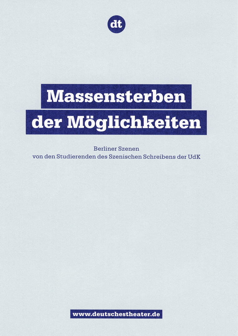julia marquardt deutsches theater berlin programmheft programme grafik graphic design